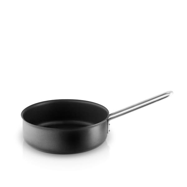 Eva Trio Black Line traktörpanna - 24 cm - keramisk Slip-Let® beläggning