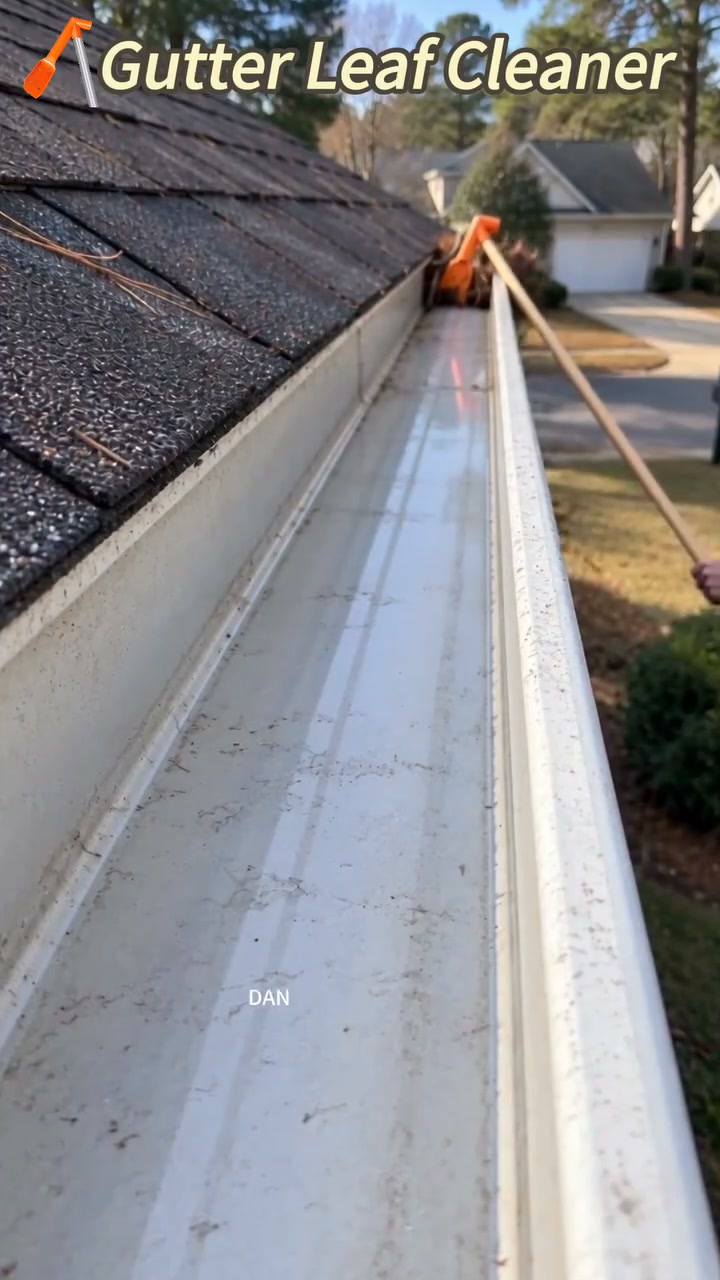 Ground-Level Gutter Cleaning Tool | Adjustable