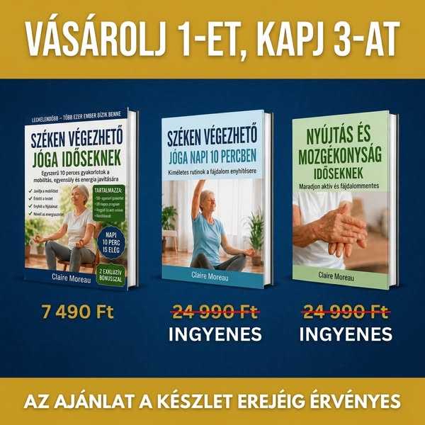 Székjóga Kezdőknek – 3 Könyv 1-ben
