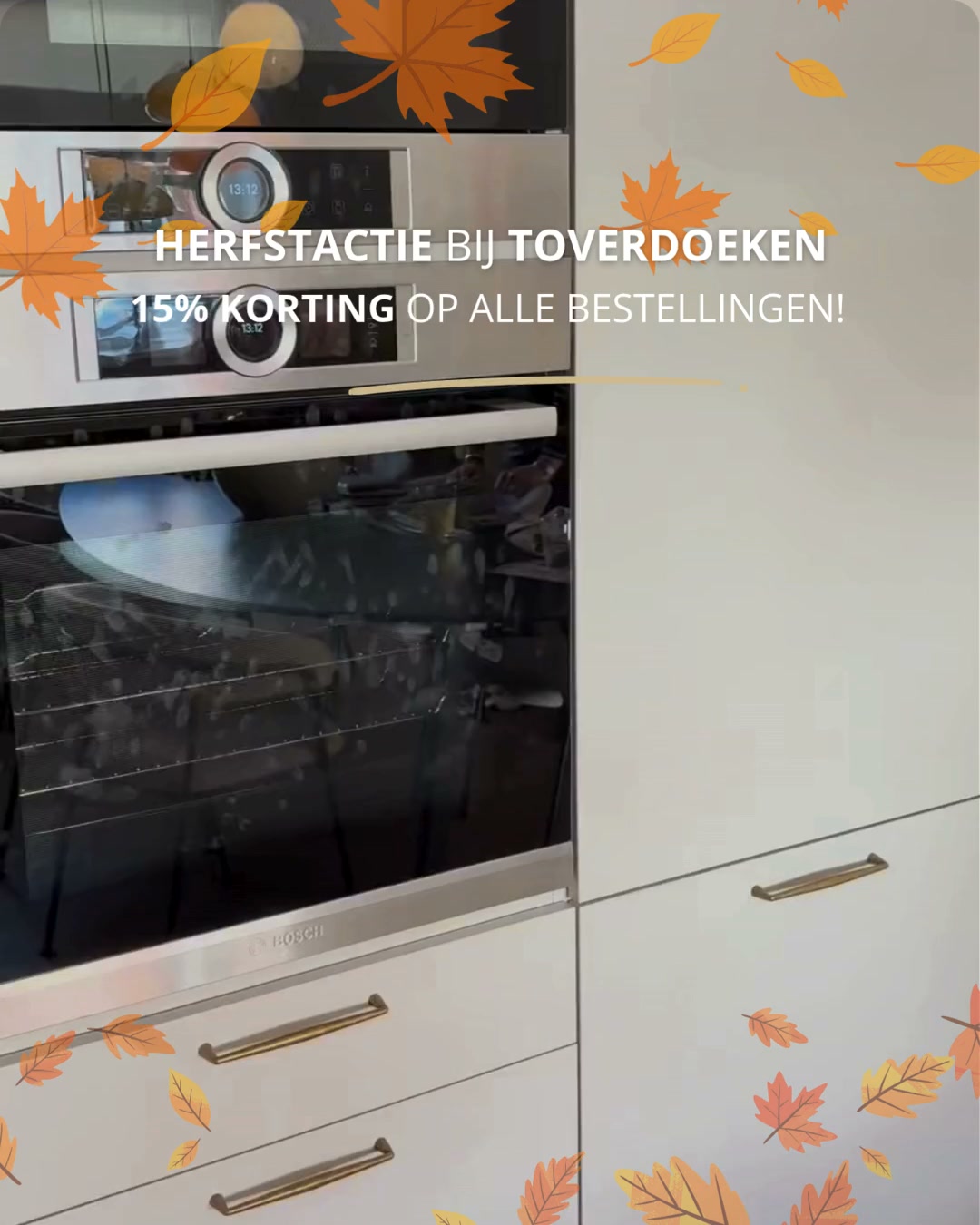 15% korting op alle bestellingen