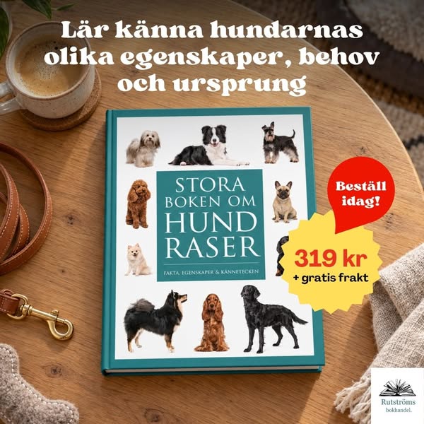 Stora boken om hundraser – för små och stora hundälskare