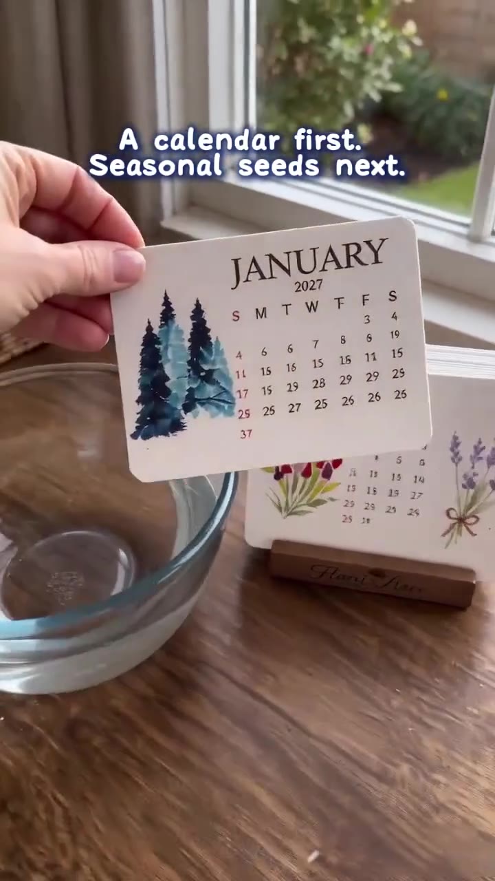 Seed Calendar 2027