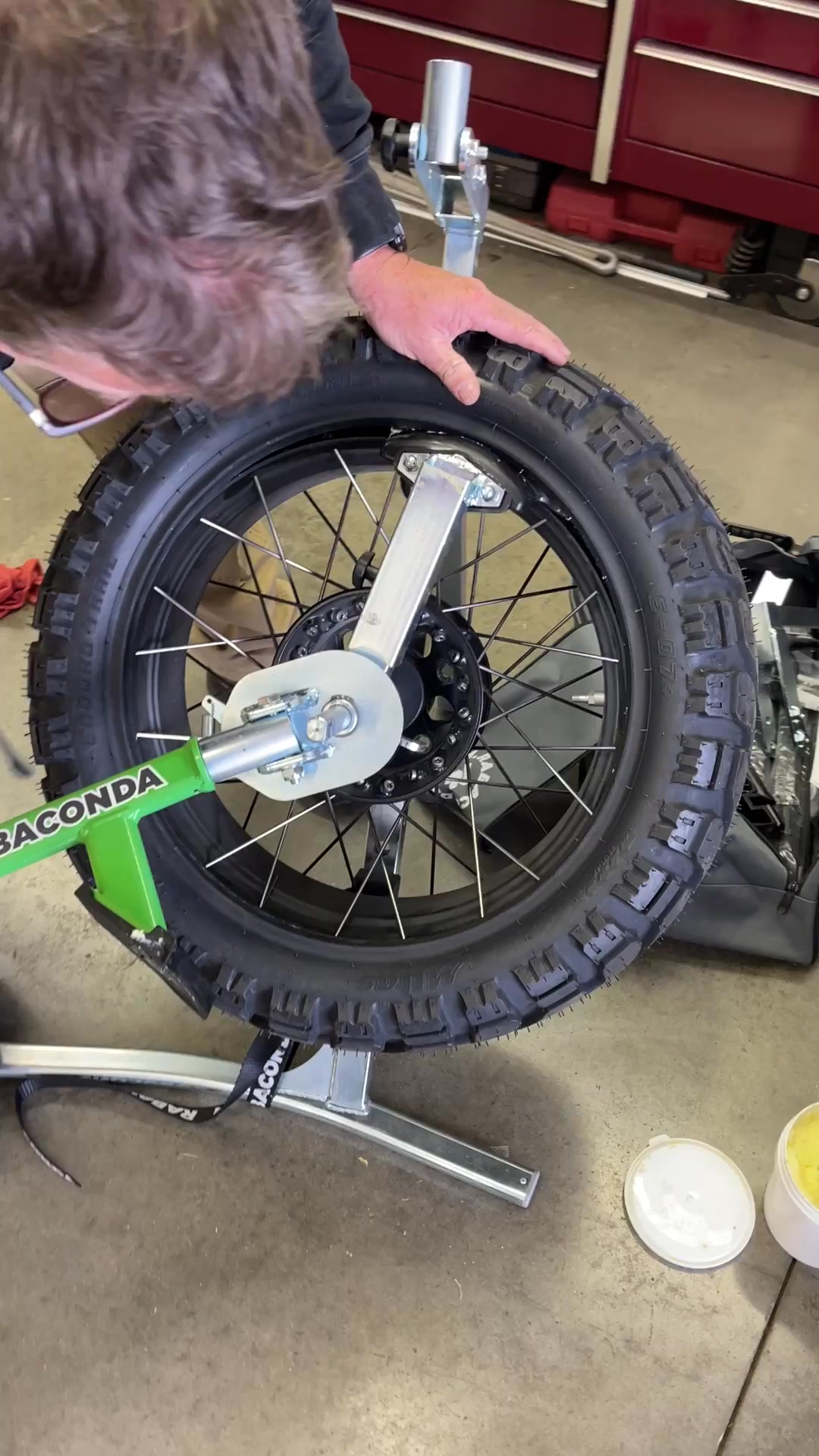 STARTER Kit - Street Bike Tyre Changer