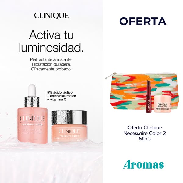 A sua oferta Clinique está à espera