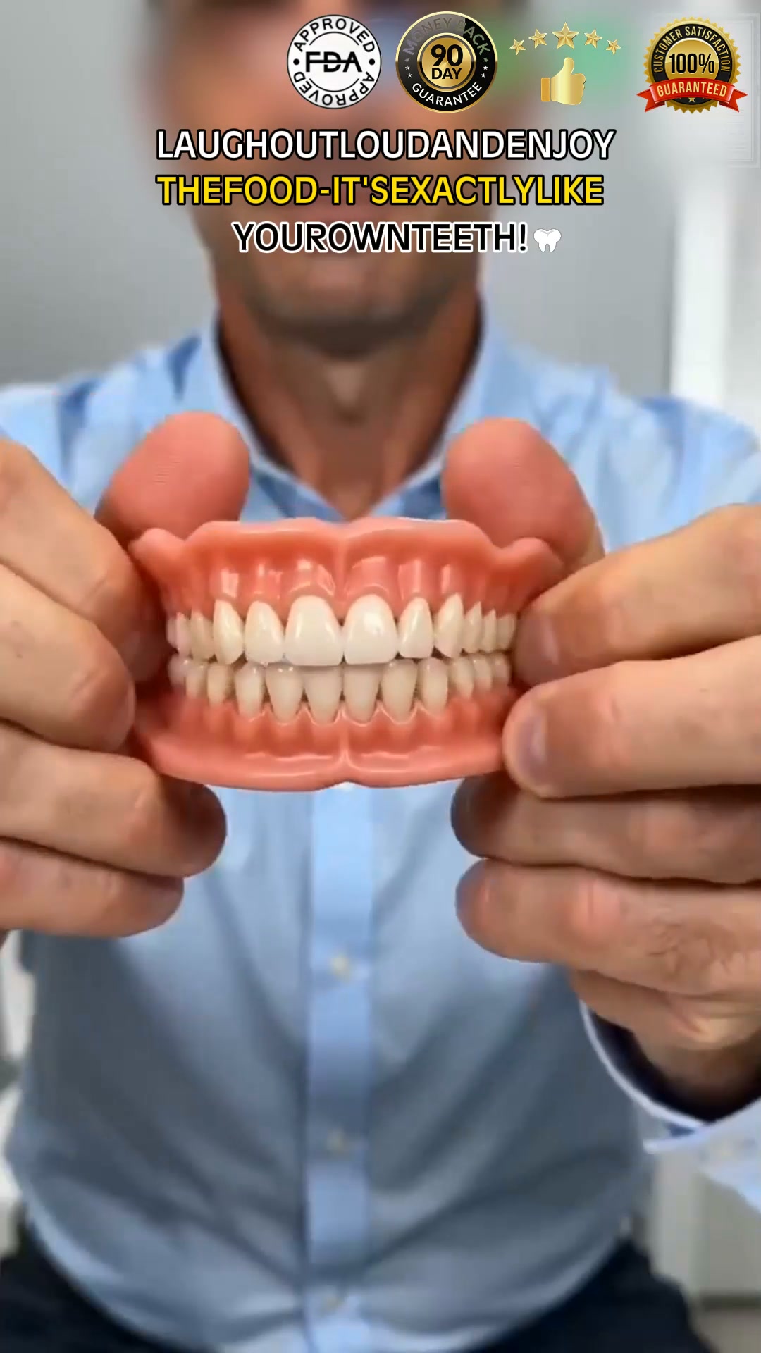 90-DAY "PERFECT BITE" MONEY-BACK GUARANTEE