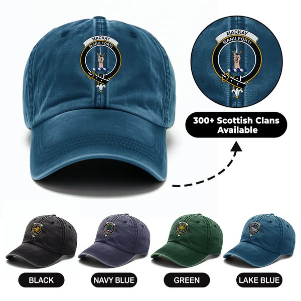 ScotsPrint’s Washed Classic Cap