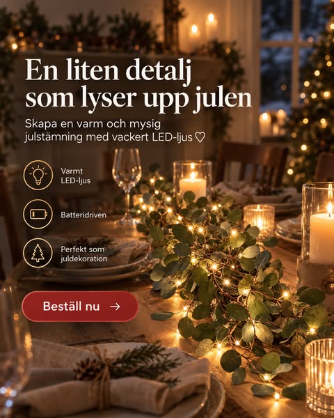50% rabatt på alla varianter
