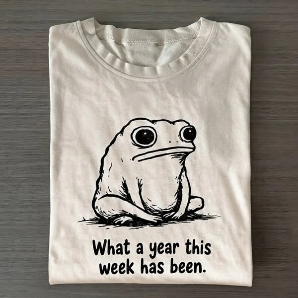 What A Year This Week Has Been T-shirt