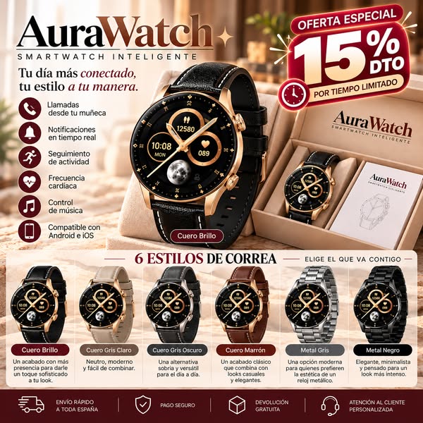 ¡NO ES SOLO UN RELOJ, ES MUCHO MÁS!