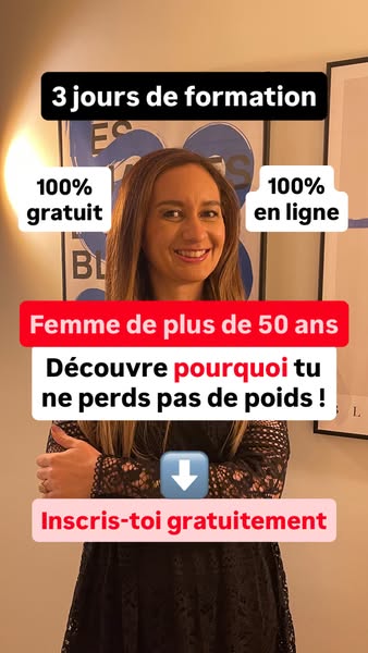 Atelier Perte de Poids à la Ménopause