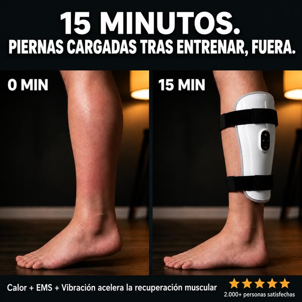 Recupera tus Piernas en 15 Min Post-Entreno