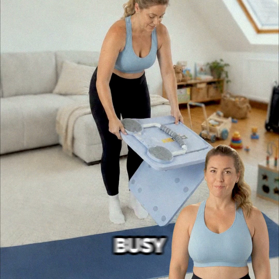 No Gym. No Sitter. Twenty Mins.