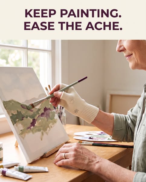 Keep Painting. Ease The Ache.