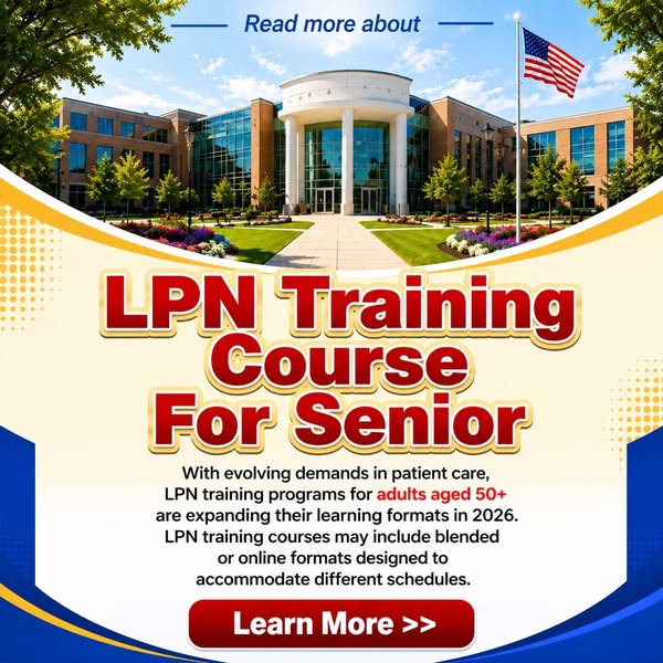 Learn More Lpn Training Course For Senior 50+