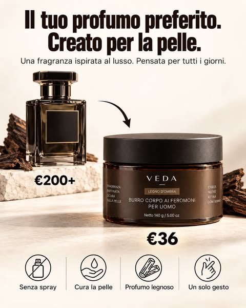 Profuma irresistibile tutto il giorno