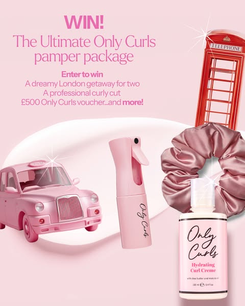 GIVEAWAY The Ultimate Only Curls London Experience