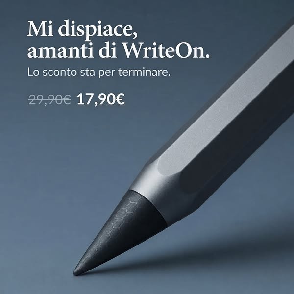 Prendi 3 Paghi 2. l'offerta termina domani