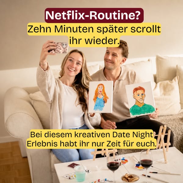 Eure nächste kreative Date Night - Das Paint Your Partner Set