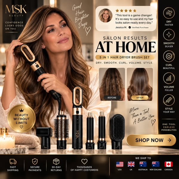 MSK Beauty 5-in-1 Air Styler