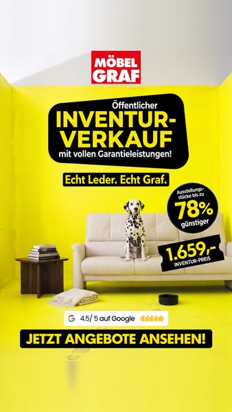 #1 Polstermöbel bis zu 78 % günstiger