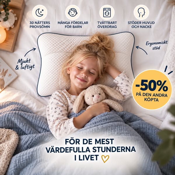 50% RABATT – Bättre Sömn För Ditt Barn