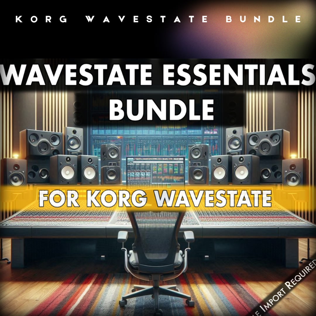 4 powerful WaveState soundpacks (Orchestra, Keyboard, Guitar and Drum Essentials)