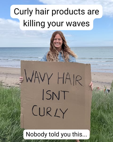 Wavy Hair Isn't Curly