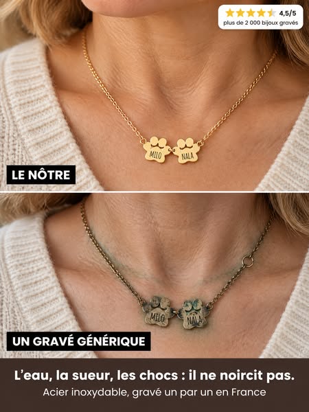 Porte-le avec toi. Partout. Pour toujours.