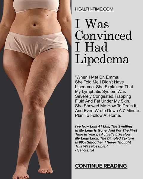 Think You Have Lipedema? It's Usually Just a Congested Lymphatic System