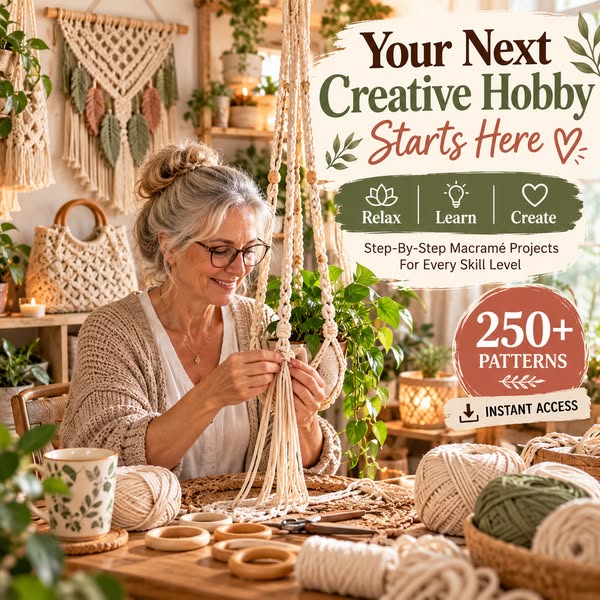 250+ Macramé Patterns – Create Something Beautiful