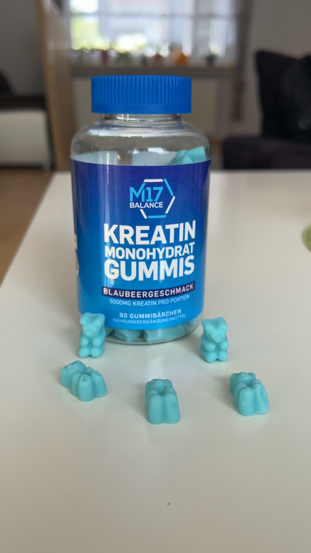 5 g Kreatin in nur 3 Gummis