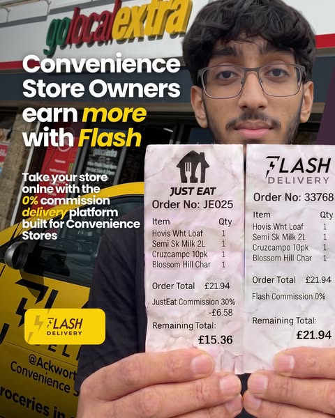 0% Commission Grocery Delivery App