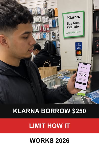 Klarna Borrow $250 Limit How It Works 2026