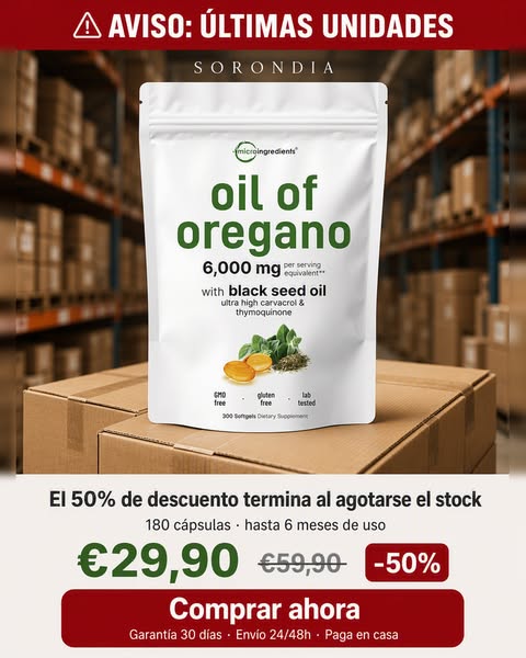 180 Cápsulas · 50% OFF