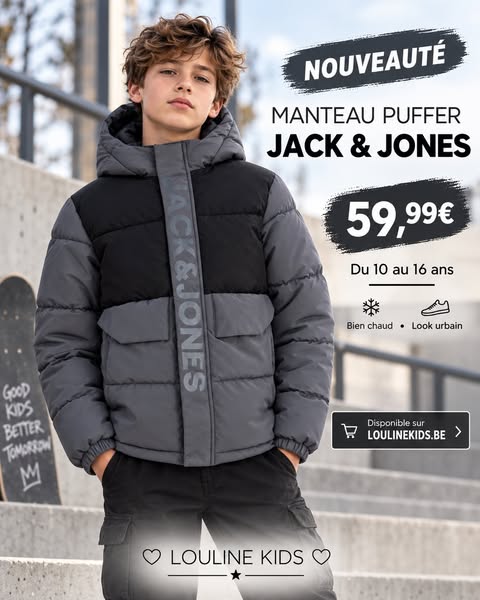 Anúncio de Louline Kids