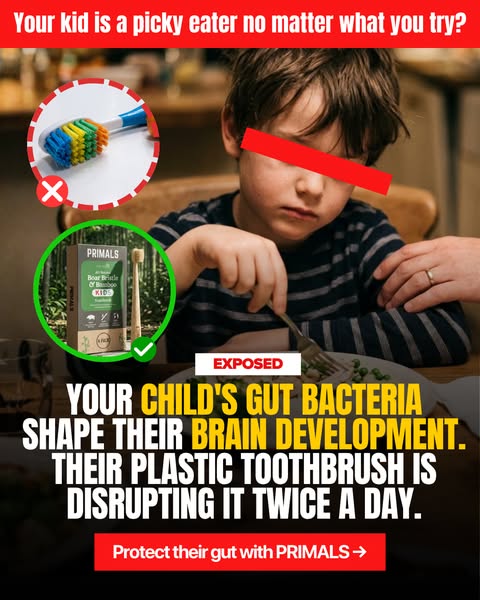 The gentlest little brush for a kid who fights brushing