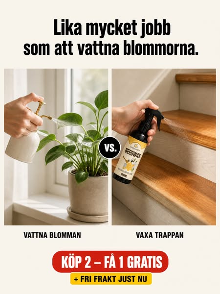 Bivax skyddar ditt trä