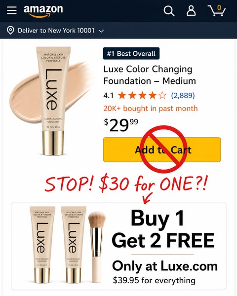 Buy 1, Get 2 FREE