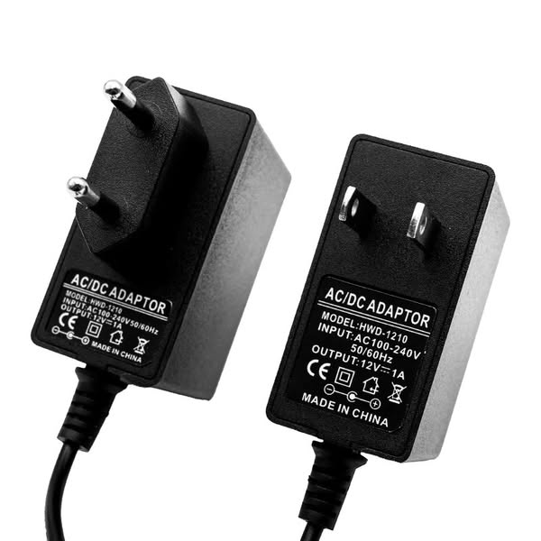 EU US UK AU Plug Wall Switching Power Adapter Input 100-240V AC 50/60Hz Output 6V 2A/5V 2A/6V 1A/12V 1A DC Power Supply Adapter