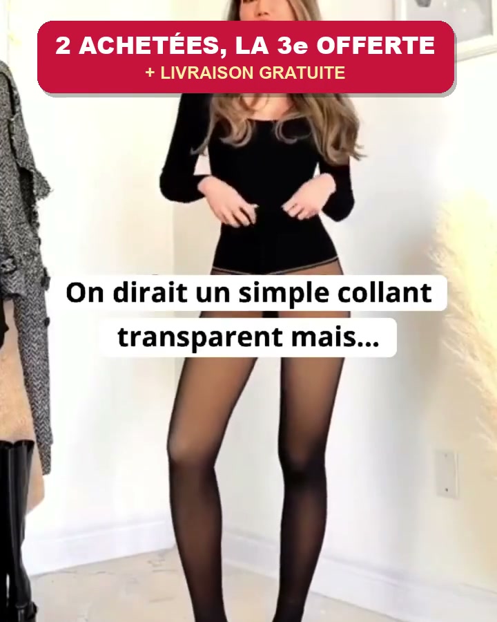 Effet jambes nues. Doublés polaire.