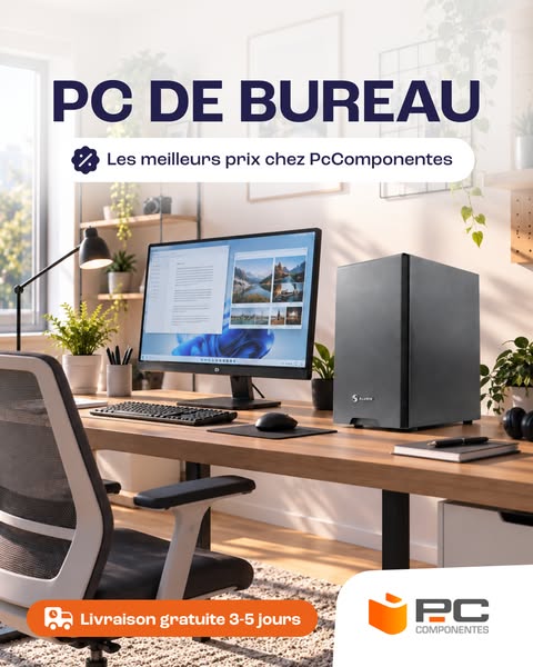PC de bureau chez PcComponentes®