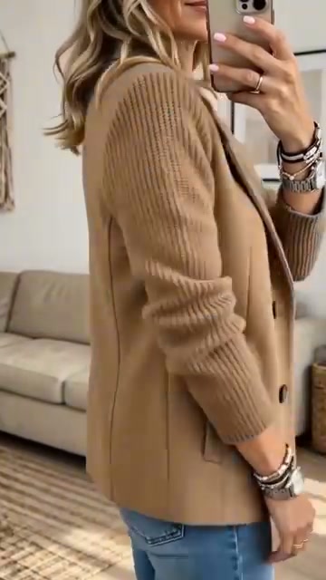 La blazer que se siente como un jersey