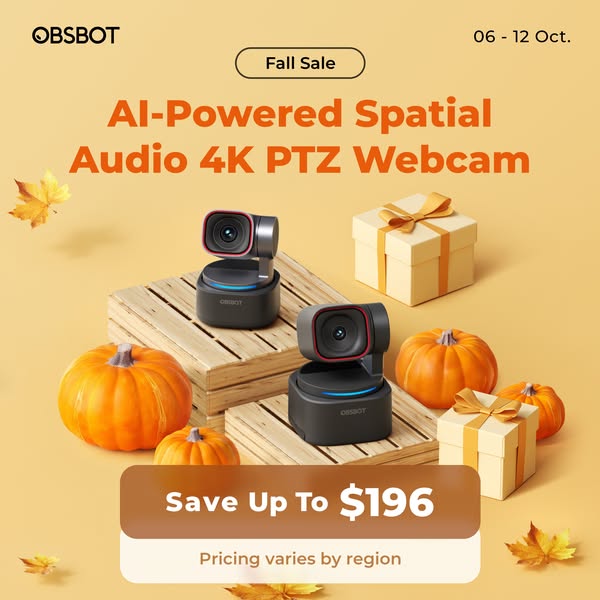 OBSBOT Fall Sale