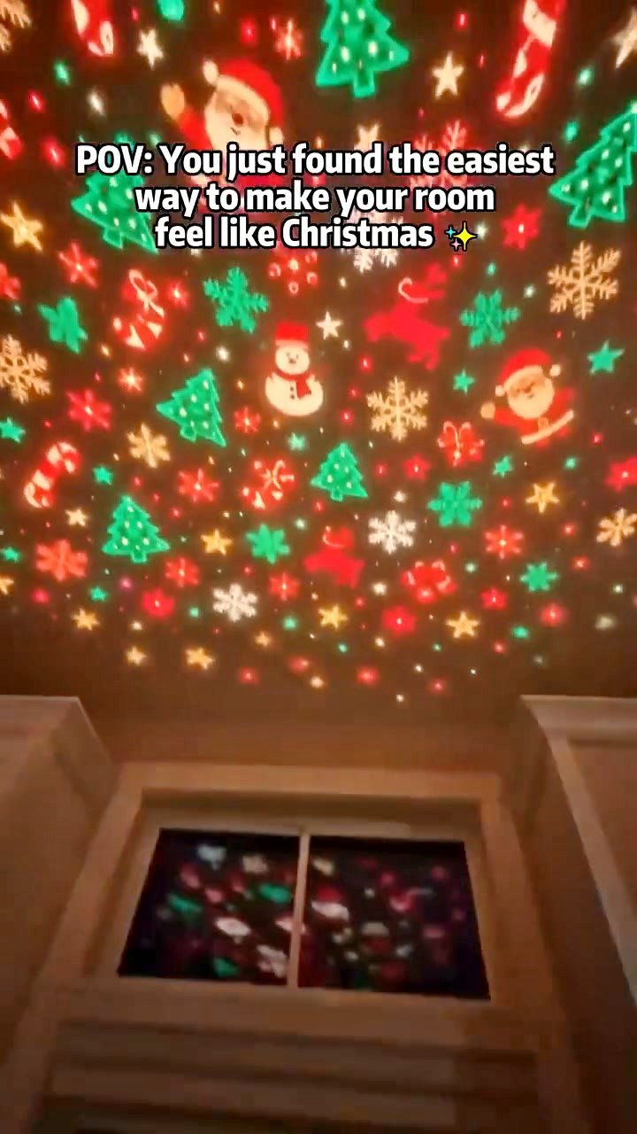 Mini Christmas Projector Light