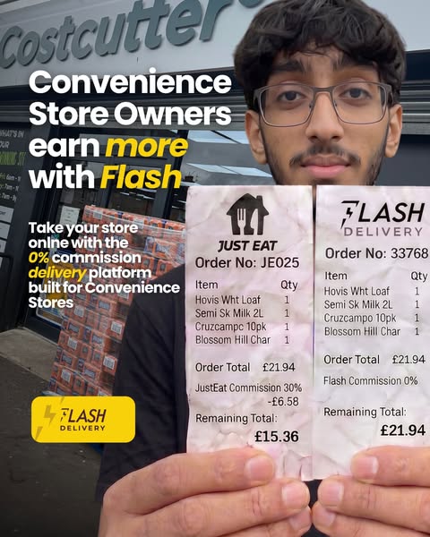 0% Commission Grocery Delivery App