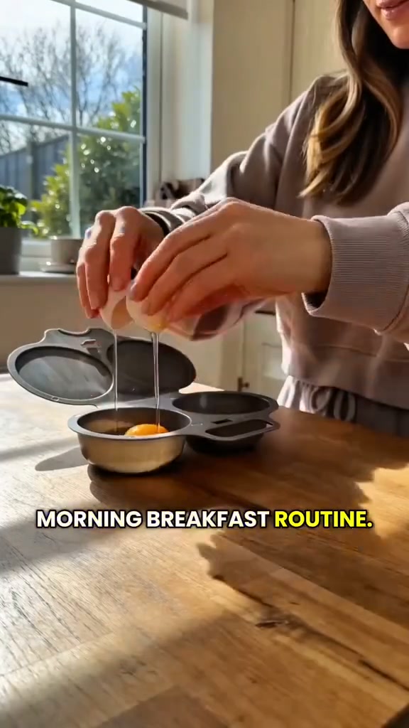 Dual Cavity Microwave Egg Poacher