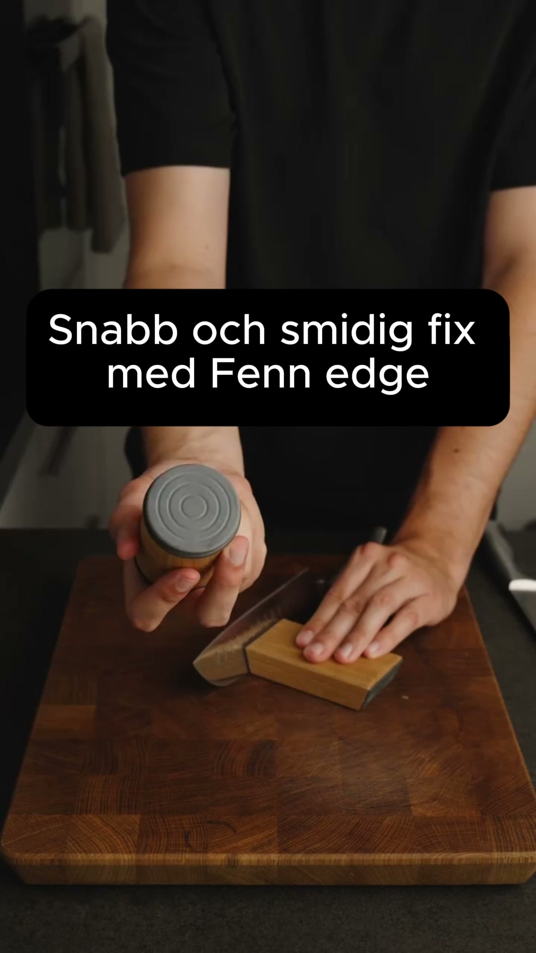 Magneten låser vinkeln åt dig.