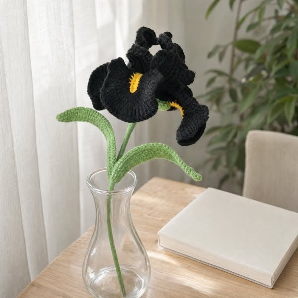 Delicate Iris Blossom Crochet Pattern