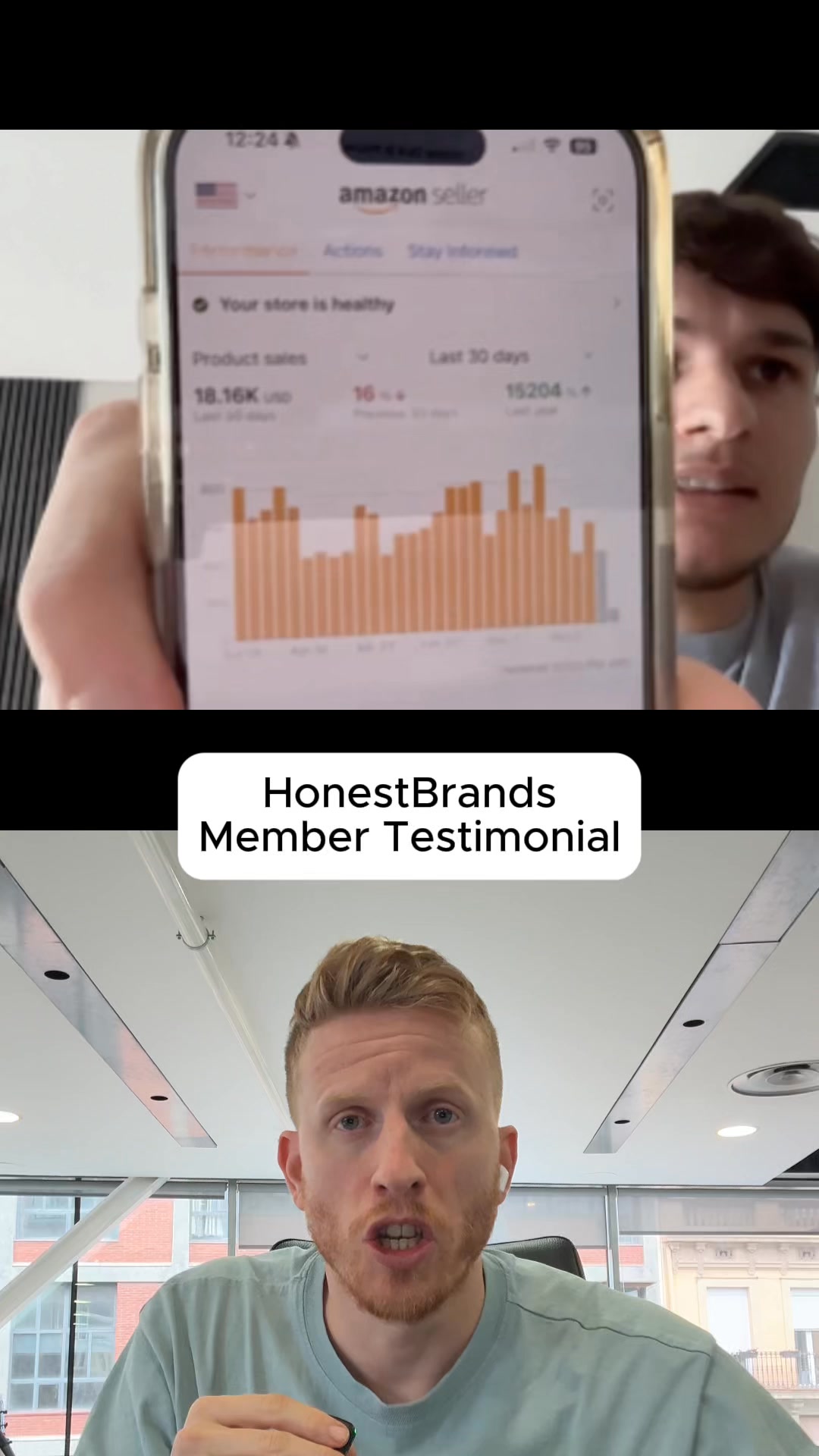 Anúncio de HonestBrands
