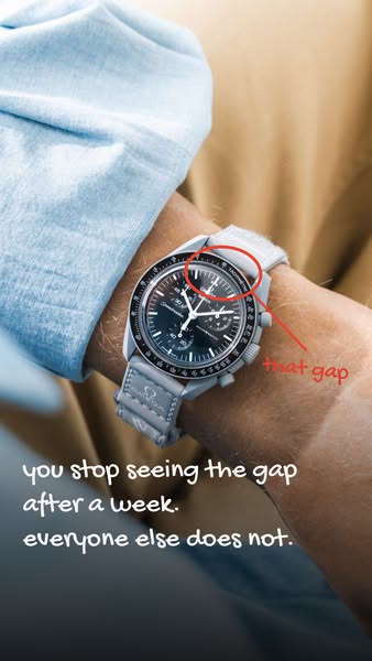 You Stopped Seeing The Gap. Nobody Else Did.